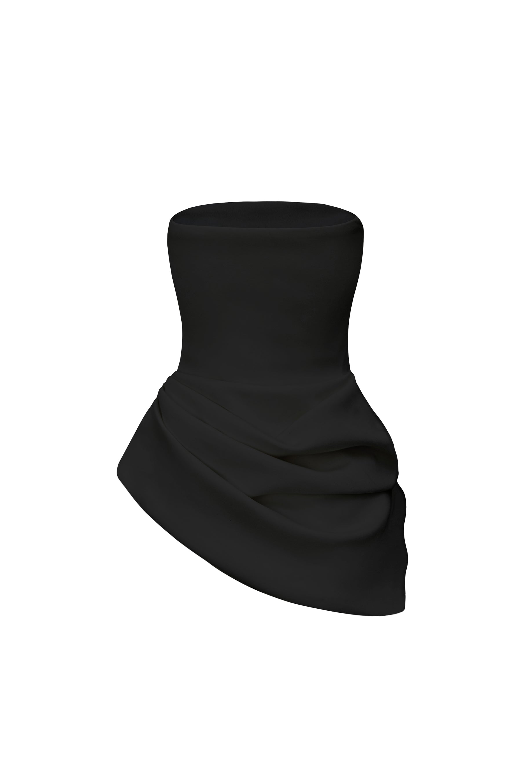 Sora Straight Across Draped Top