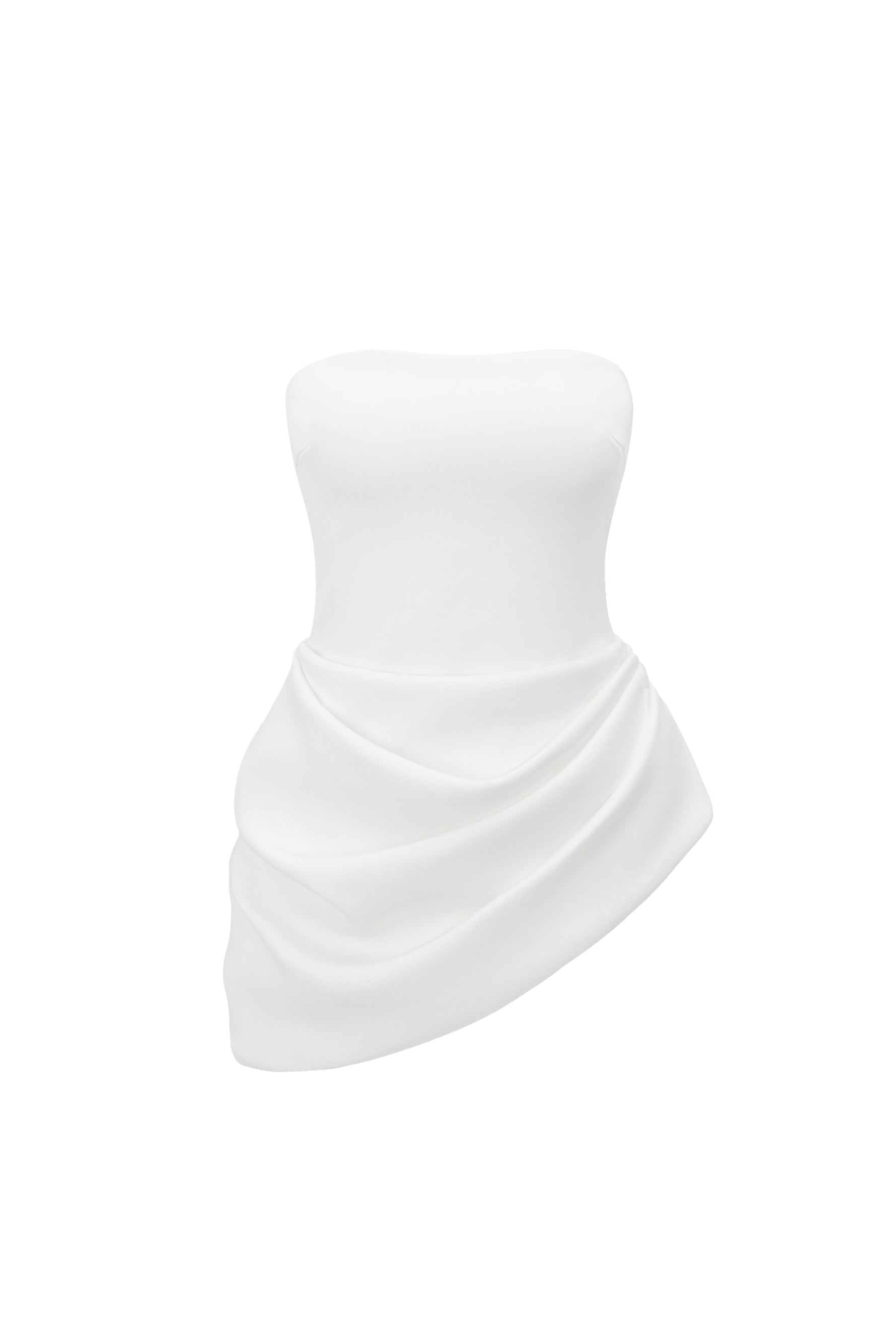 Sora Straight Across Draped Top