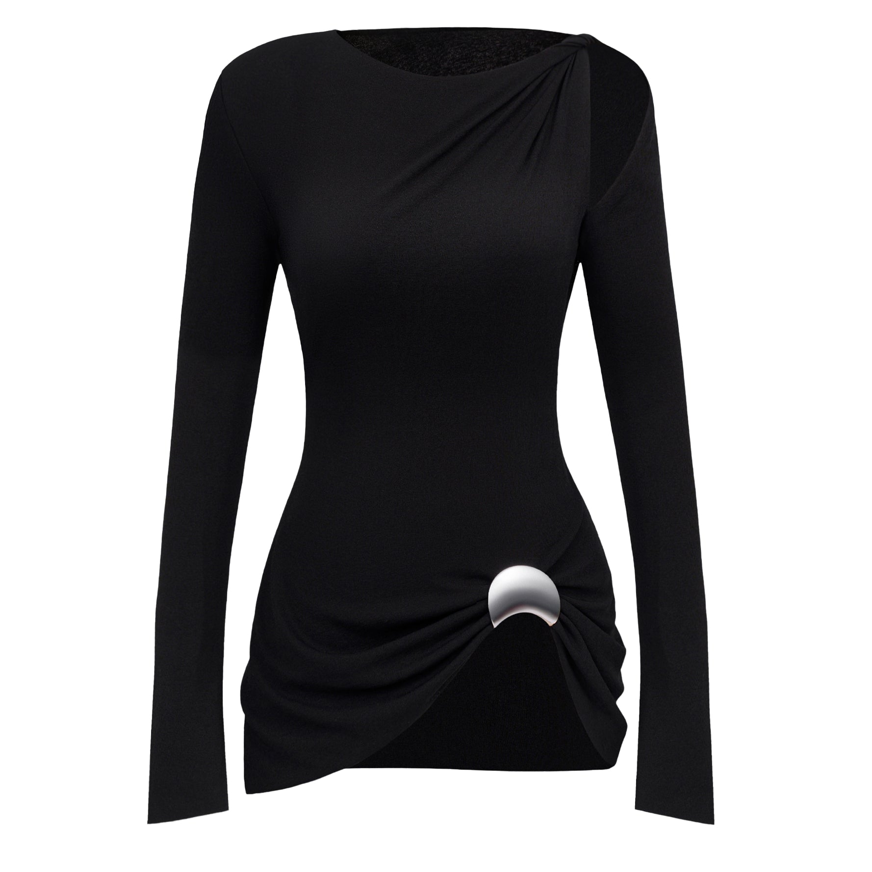 Ciel Aysmmetric Metal Top