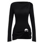 Ciel Aysmmetric Metal Top