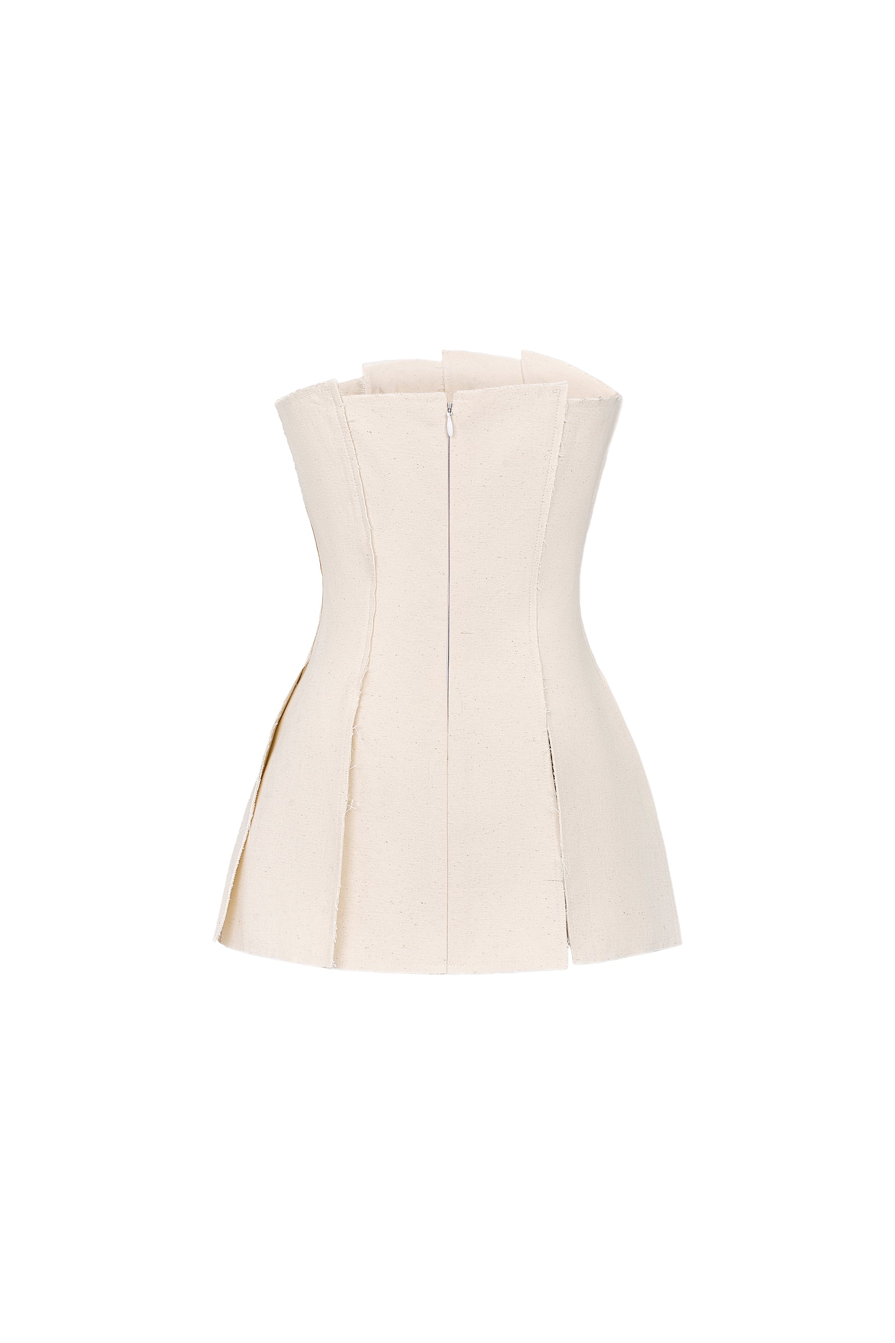 Lael Straight Across Pin Tuck Top