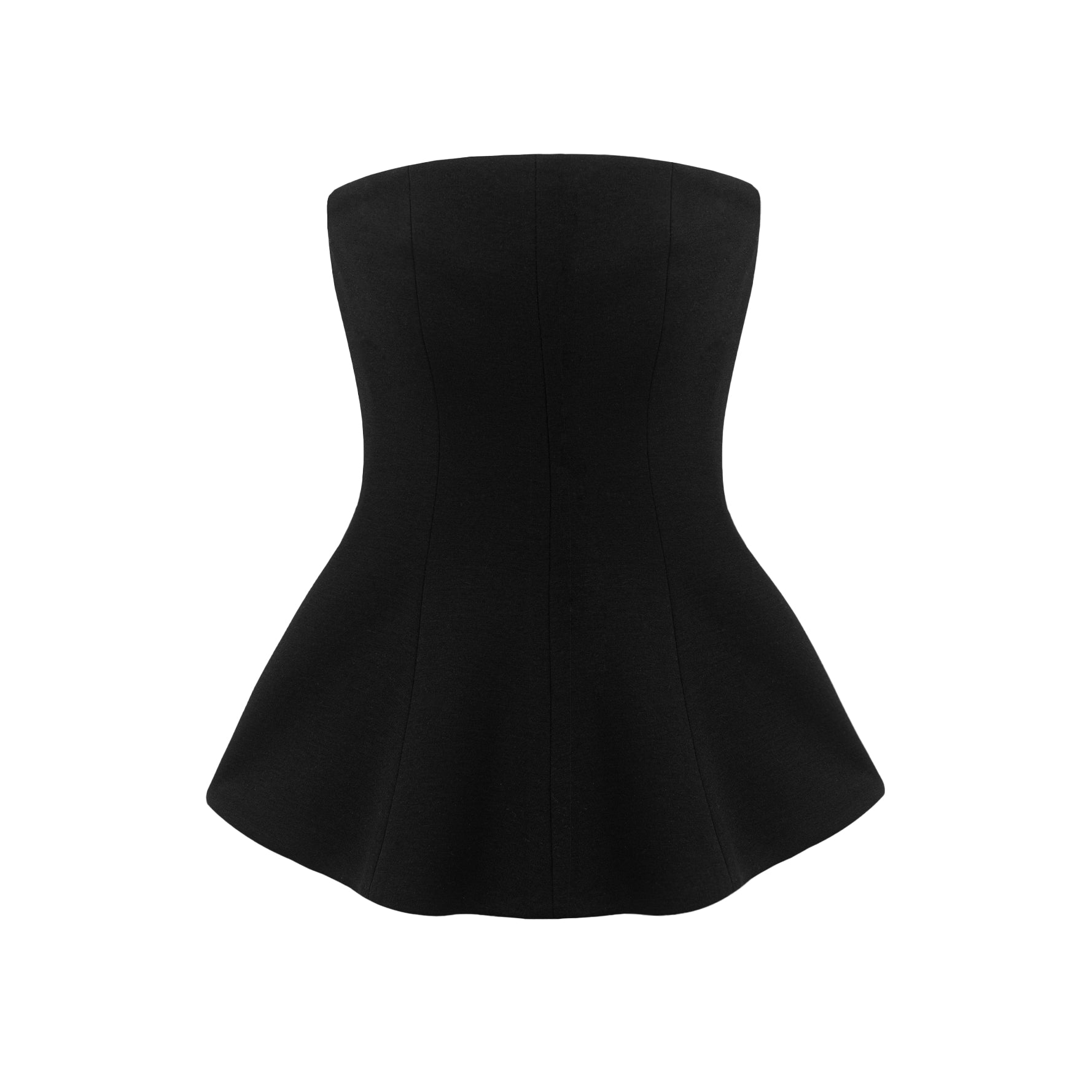 Aria Peplum Polyester Top