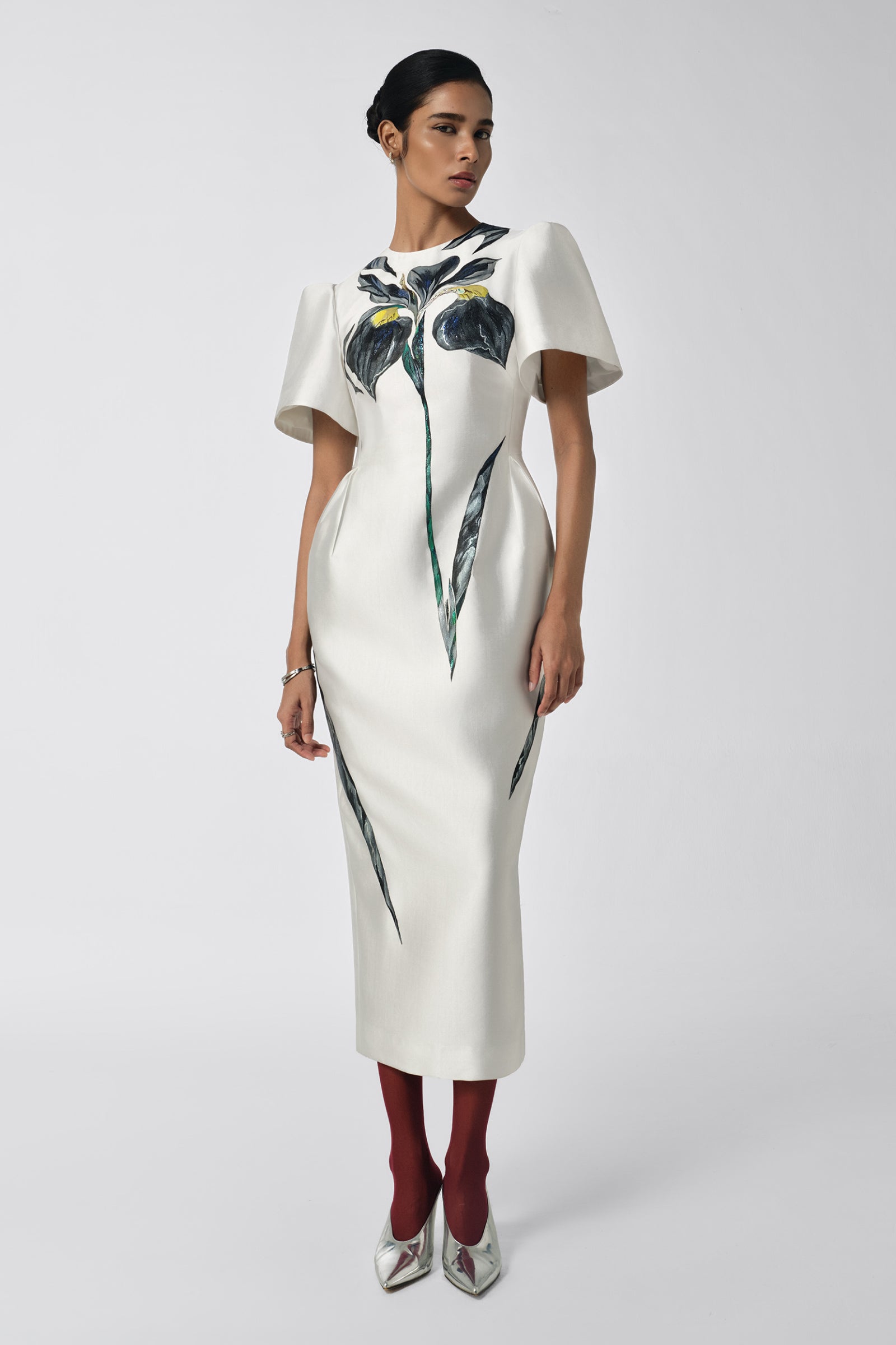 Kairos Pegged Midi Dress