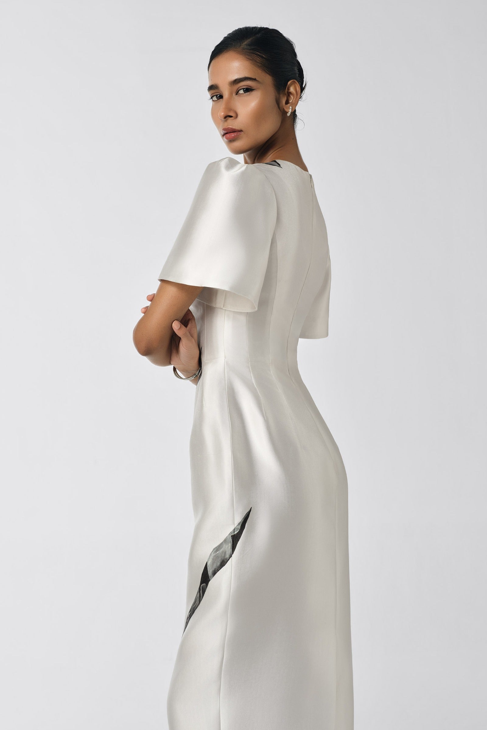 Kairos Pegged Midi Dress