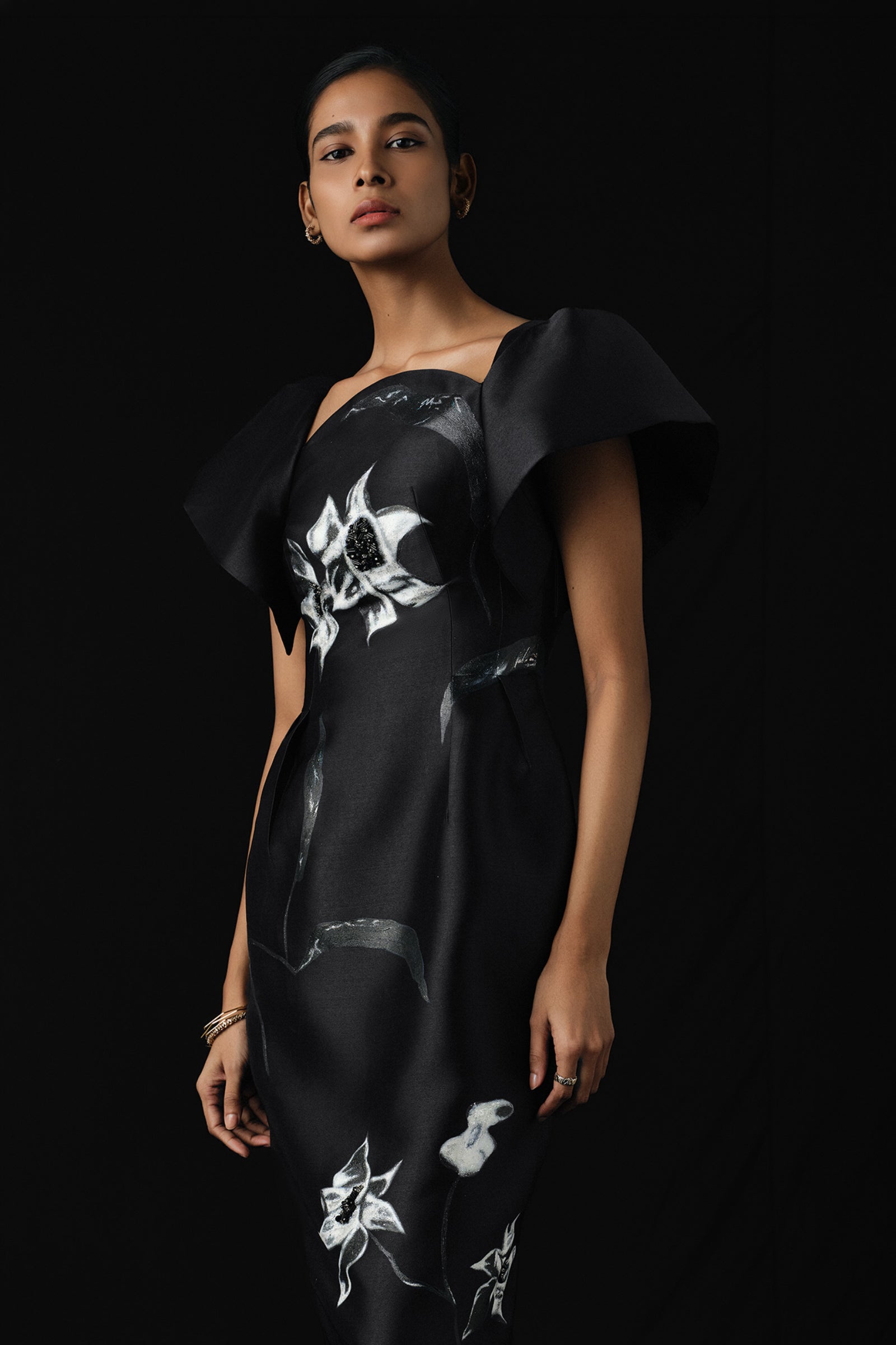 Ardis Bead Midi Dress