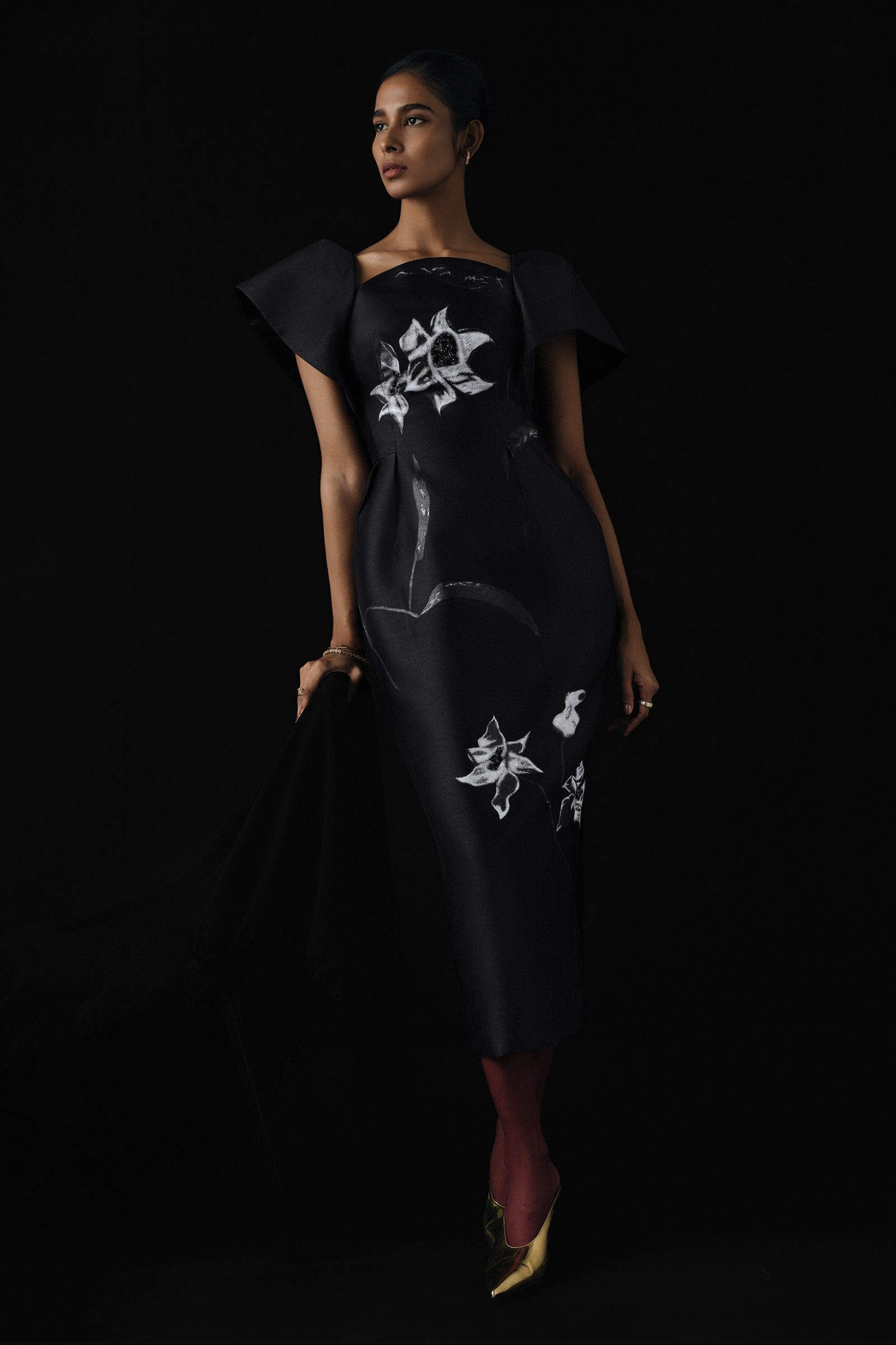Ardis Bead Midi Dress
