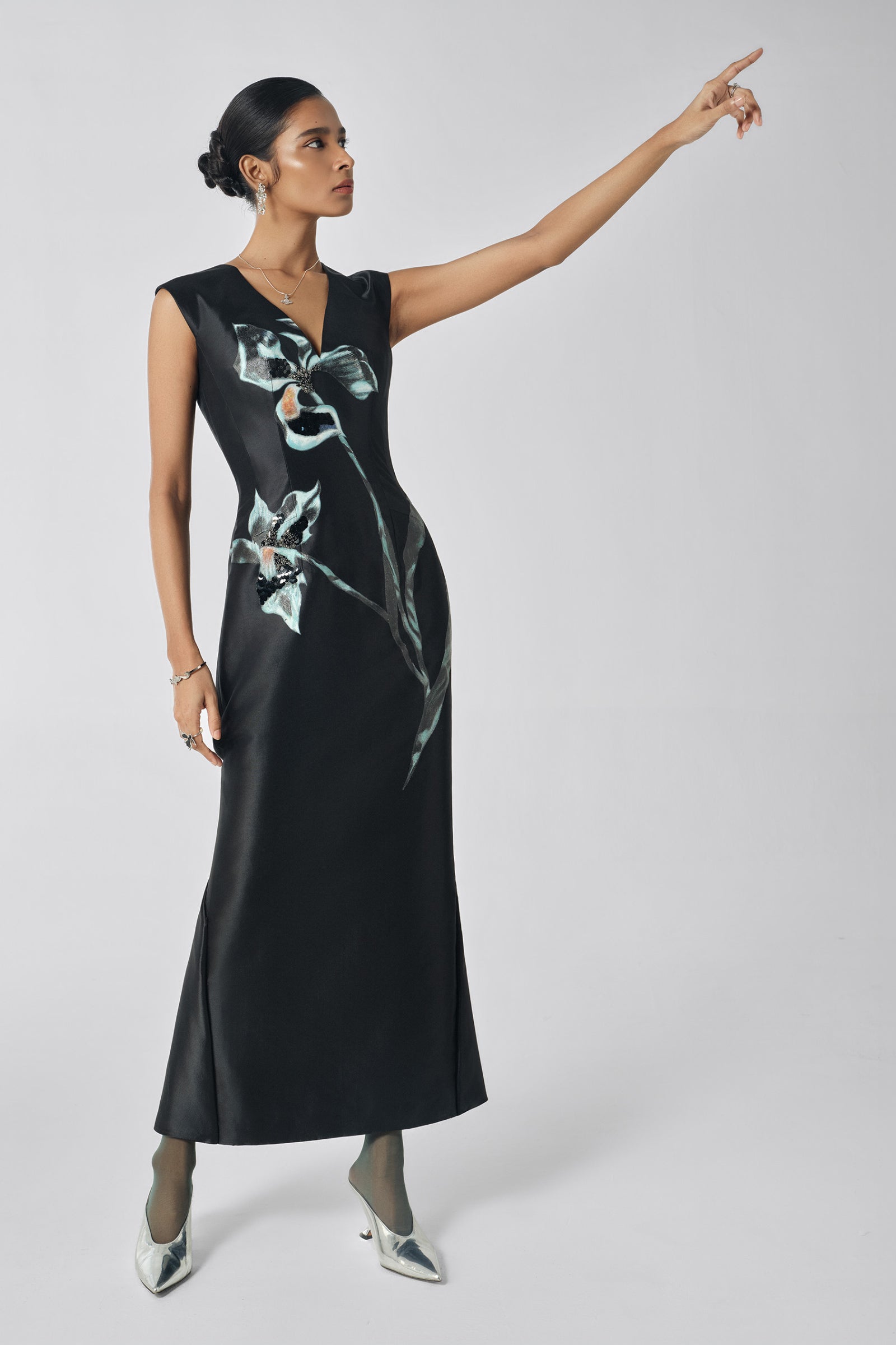 Noesis Mermaid Maxi Dress