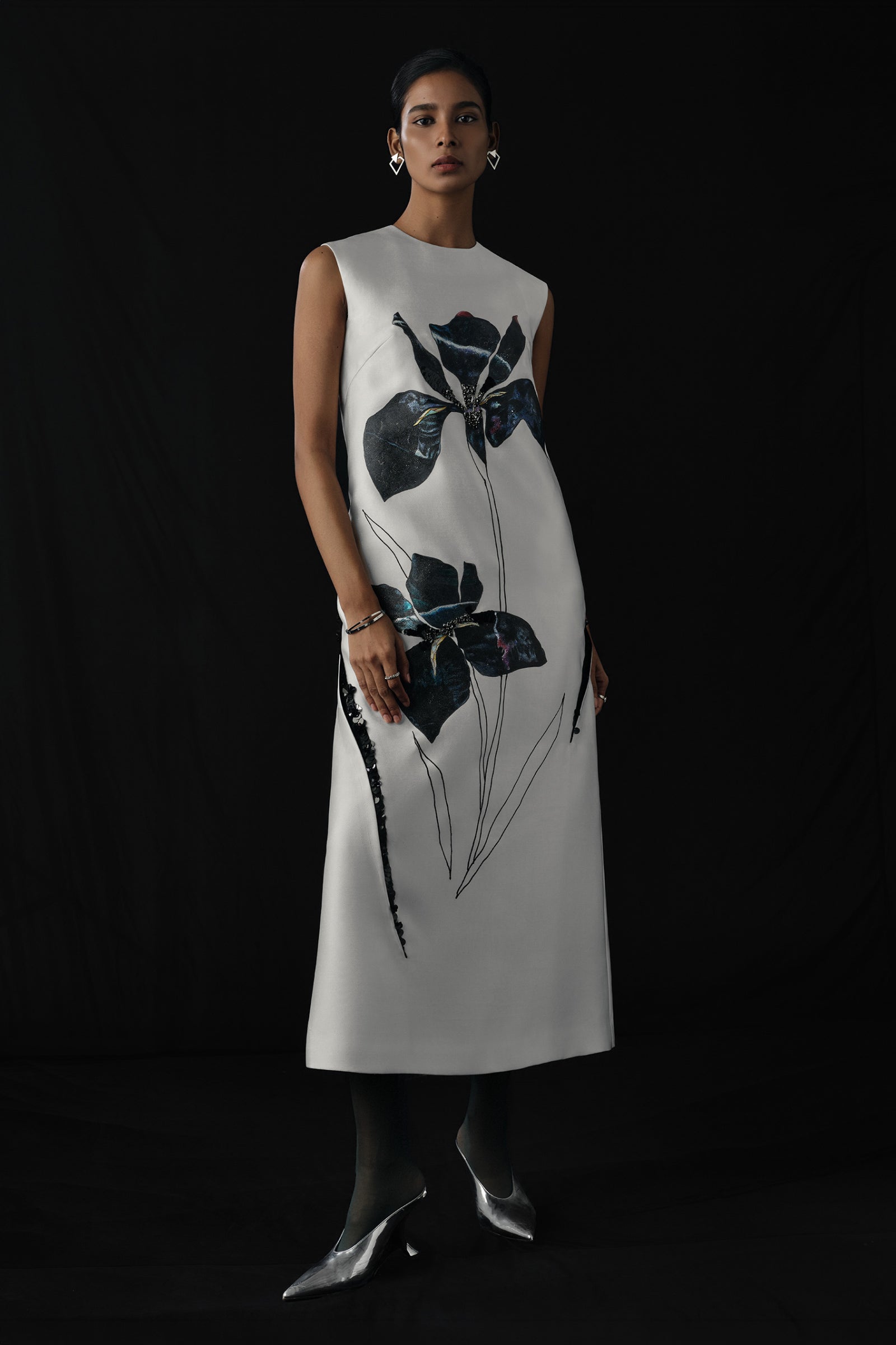 Pentiento Sequin Midi Dress