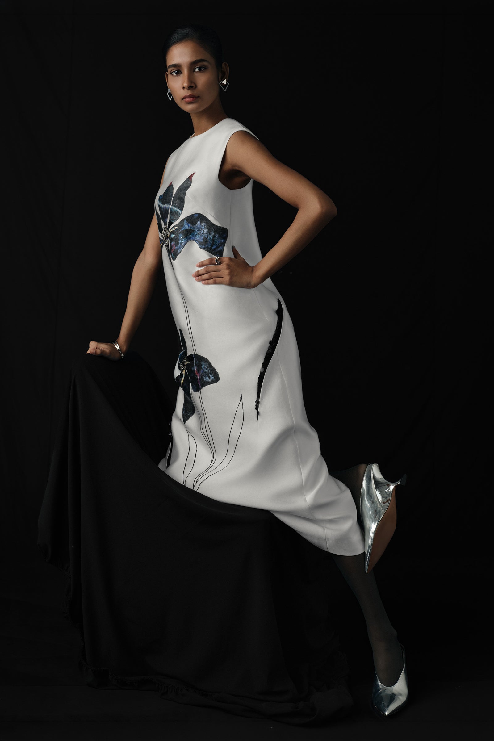 Pentiento Sequin Midi Dress