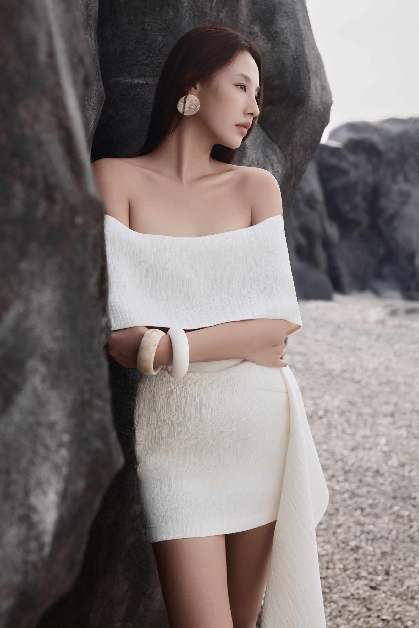 Sora Asymmetric Skirt