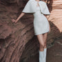 Lilac Cape Sleeve Set