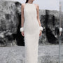 Crystal Halter Maxi Dress