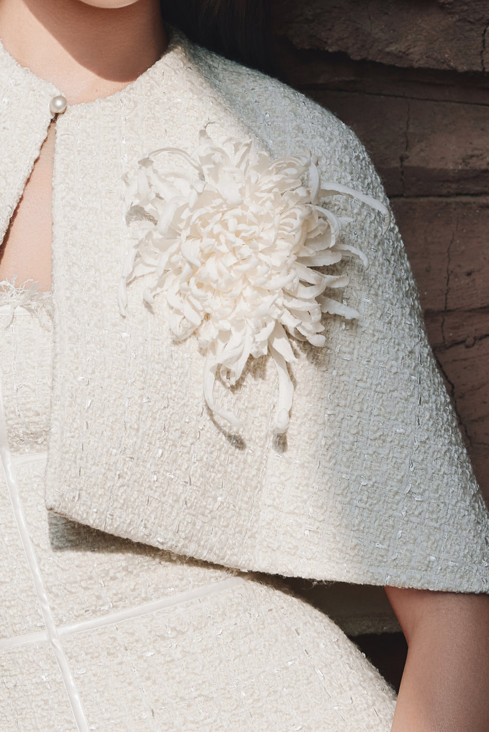Bloom Polyester Brooch
