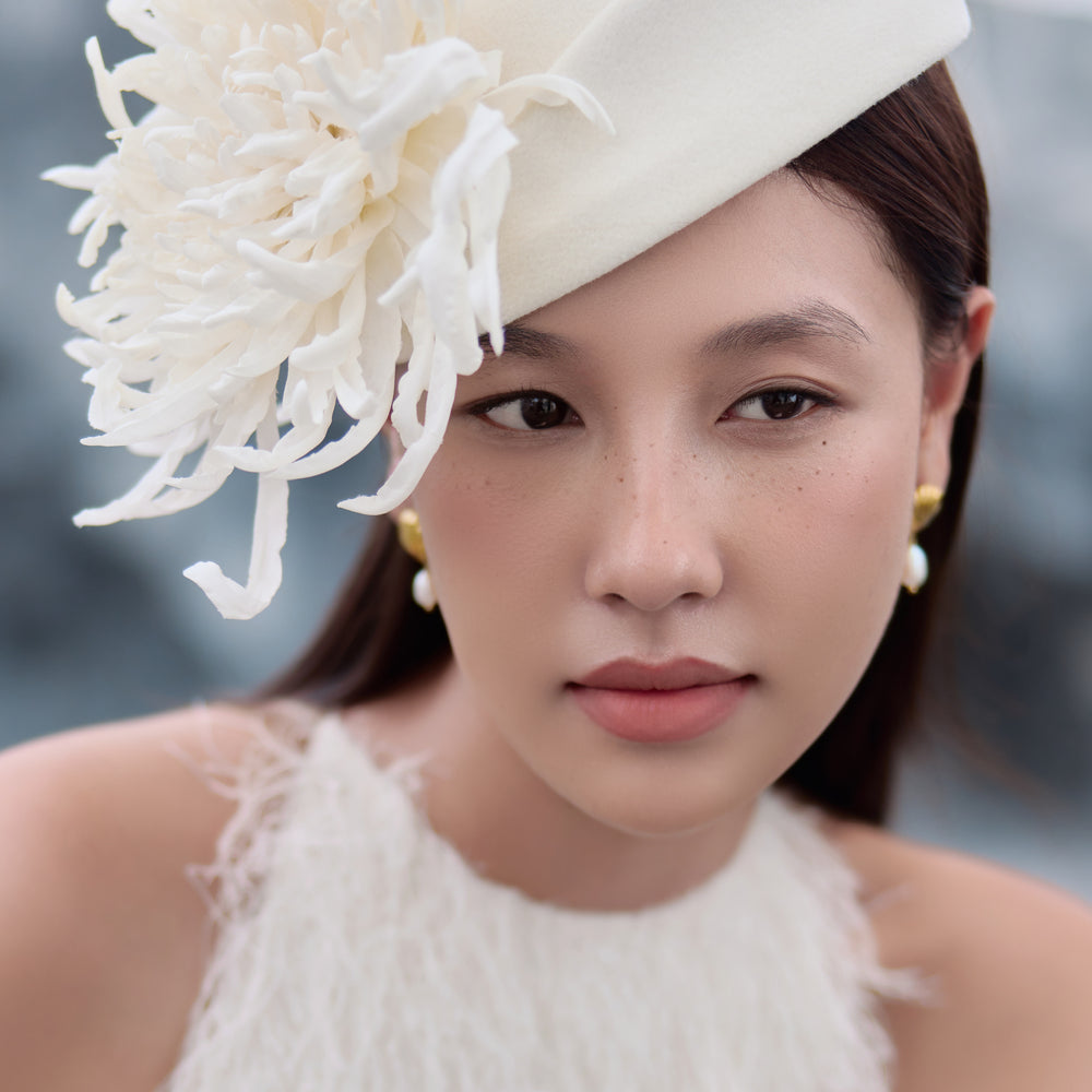Ivory Fleece Hat