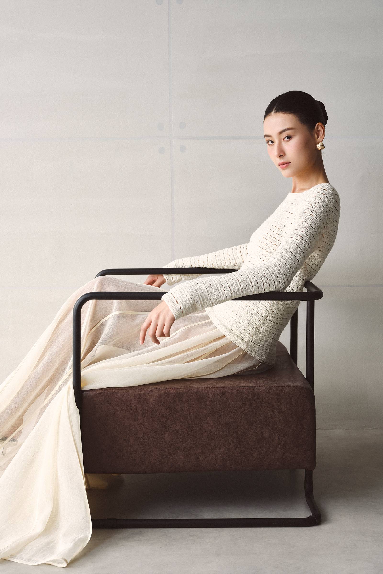 Clever A-line Pleated Skirt