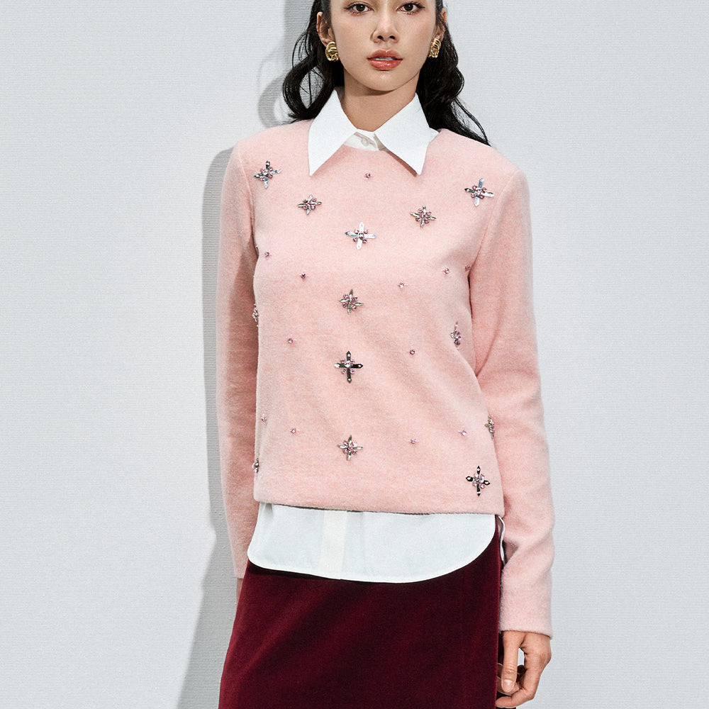 Rachel Straight Plain Velvet Mini Skirt