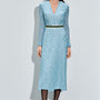 Alexandria Sheath Long Sleeved Lace Midi Dress