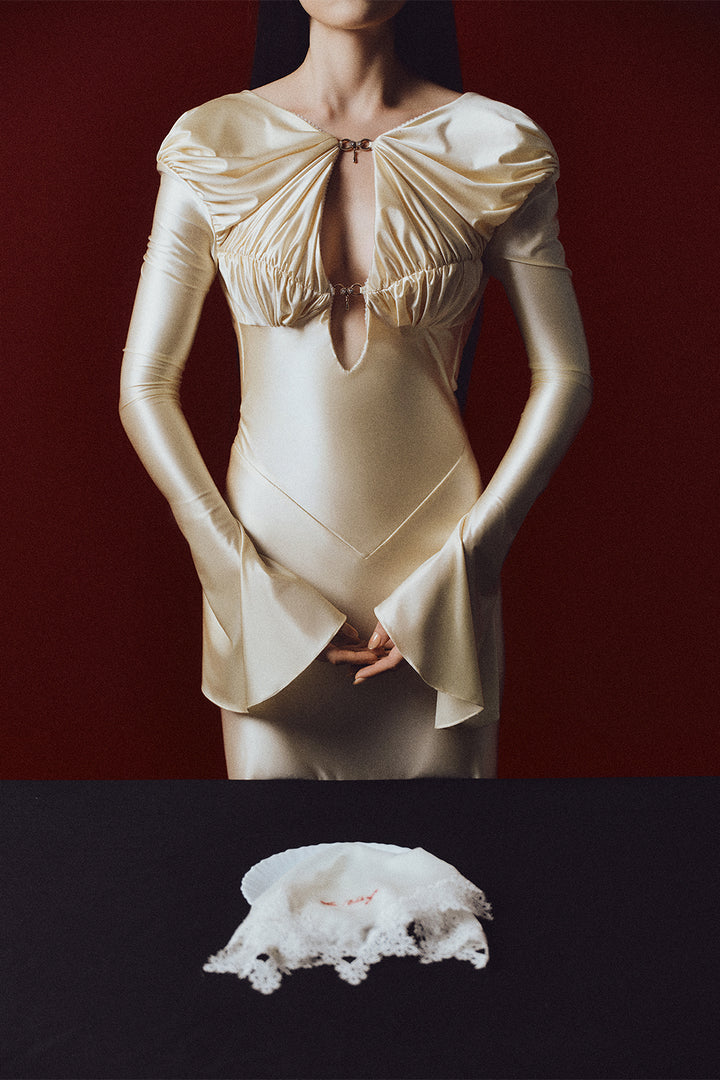 Fair Verona Sheath Gathering Maxi Dress - MEAN BLVD