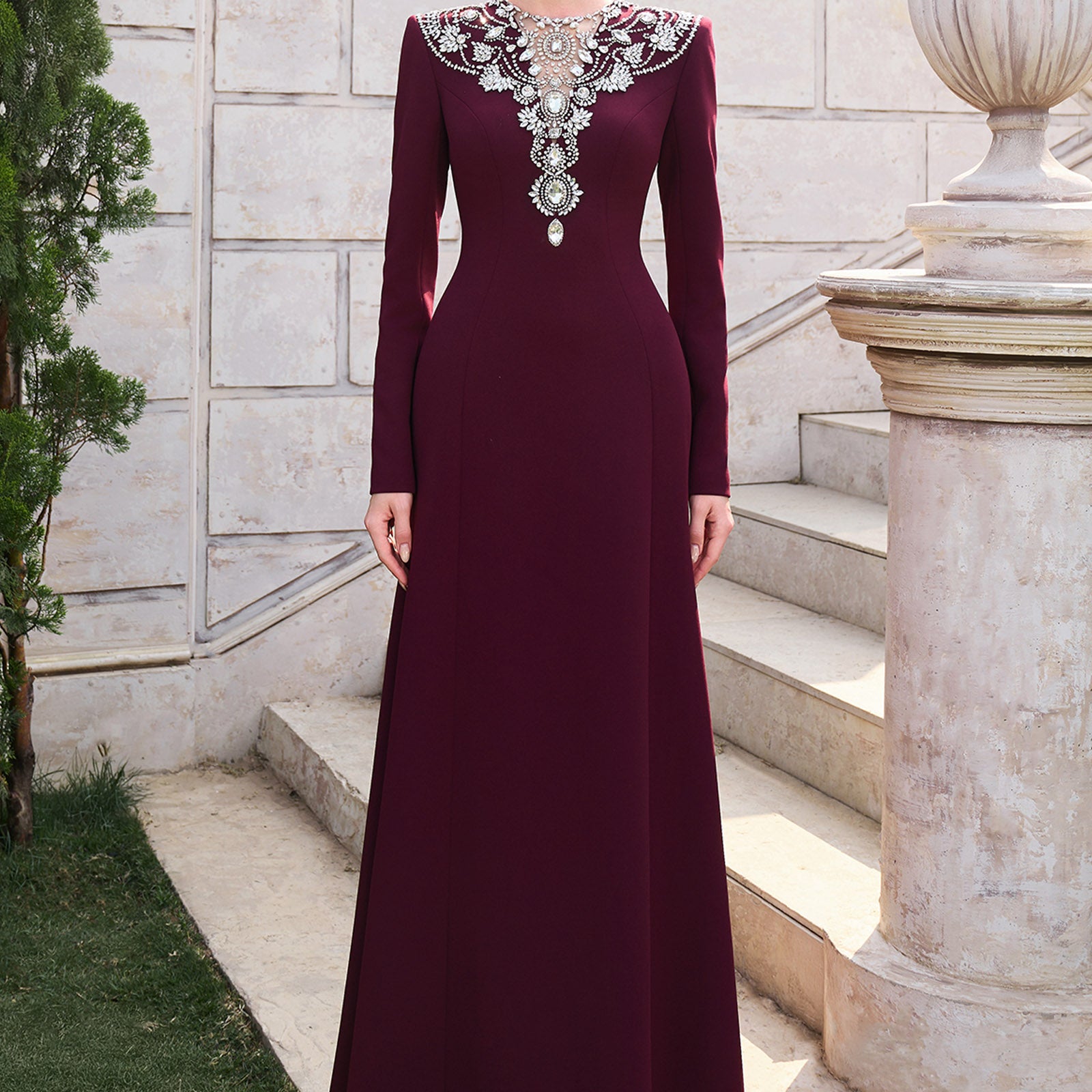 Faith Bead Maxi Dress - MEAN BLVD