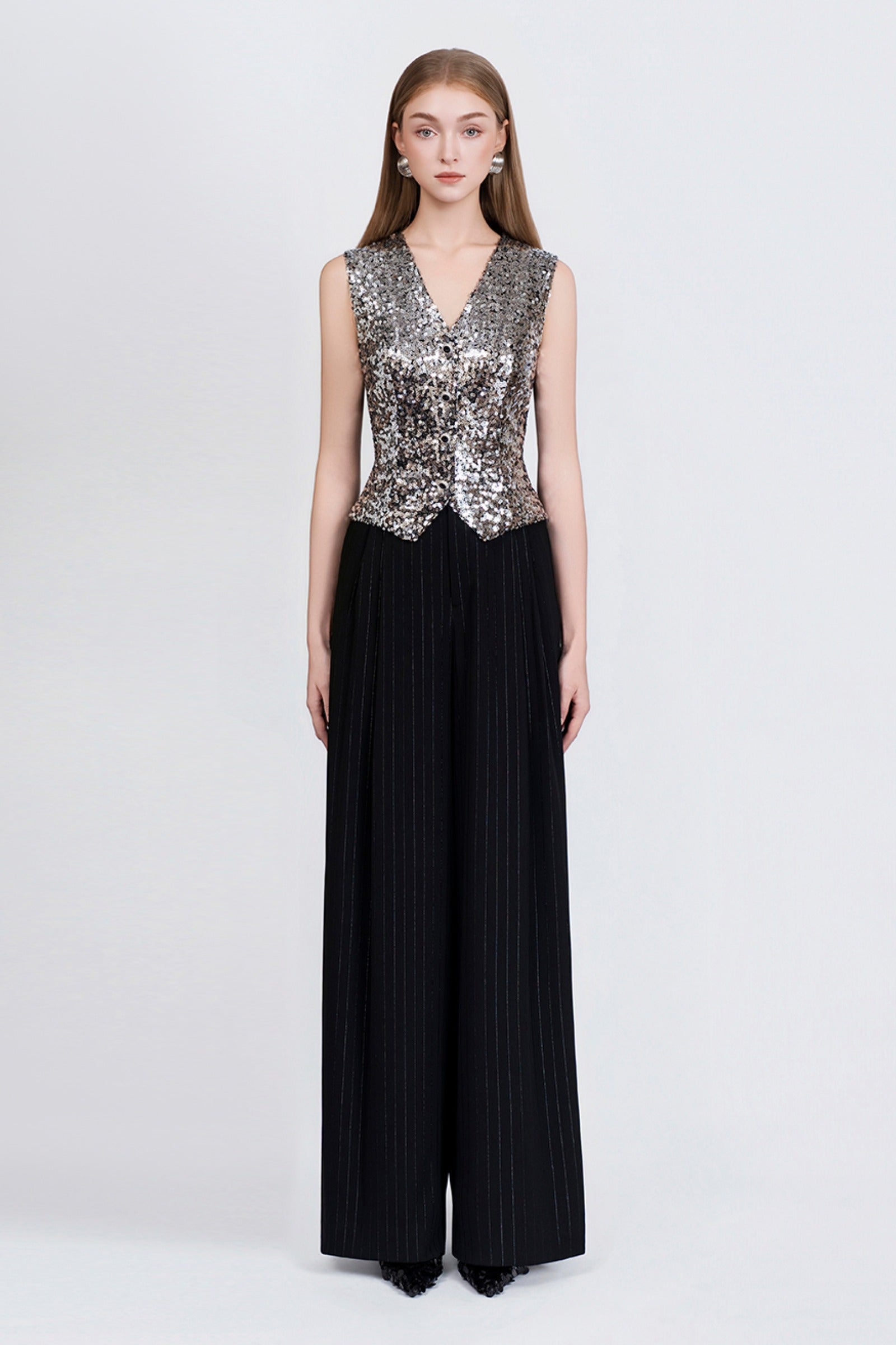 Finette Sequin Vest