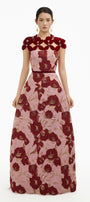 Fiora Embroidery Maxi Dress - MEAN BLVD