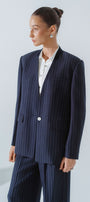 Floe Lapelless Blazer - MEAN BLVD