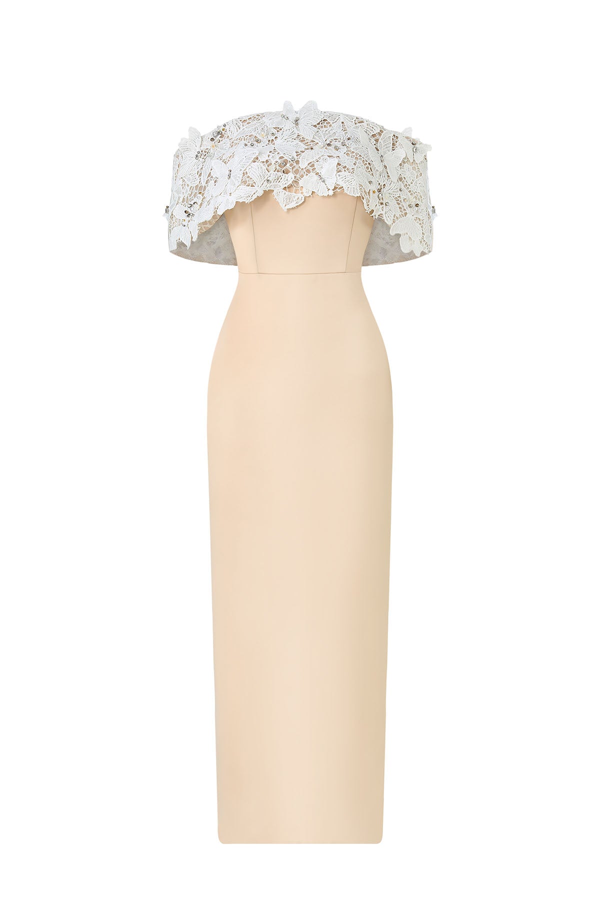 Florentia Off-Shoulder Midi Dress - MEAN BLVD