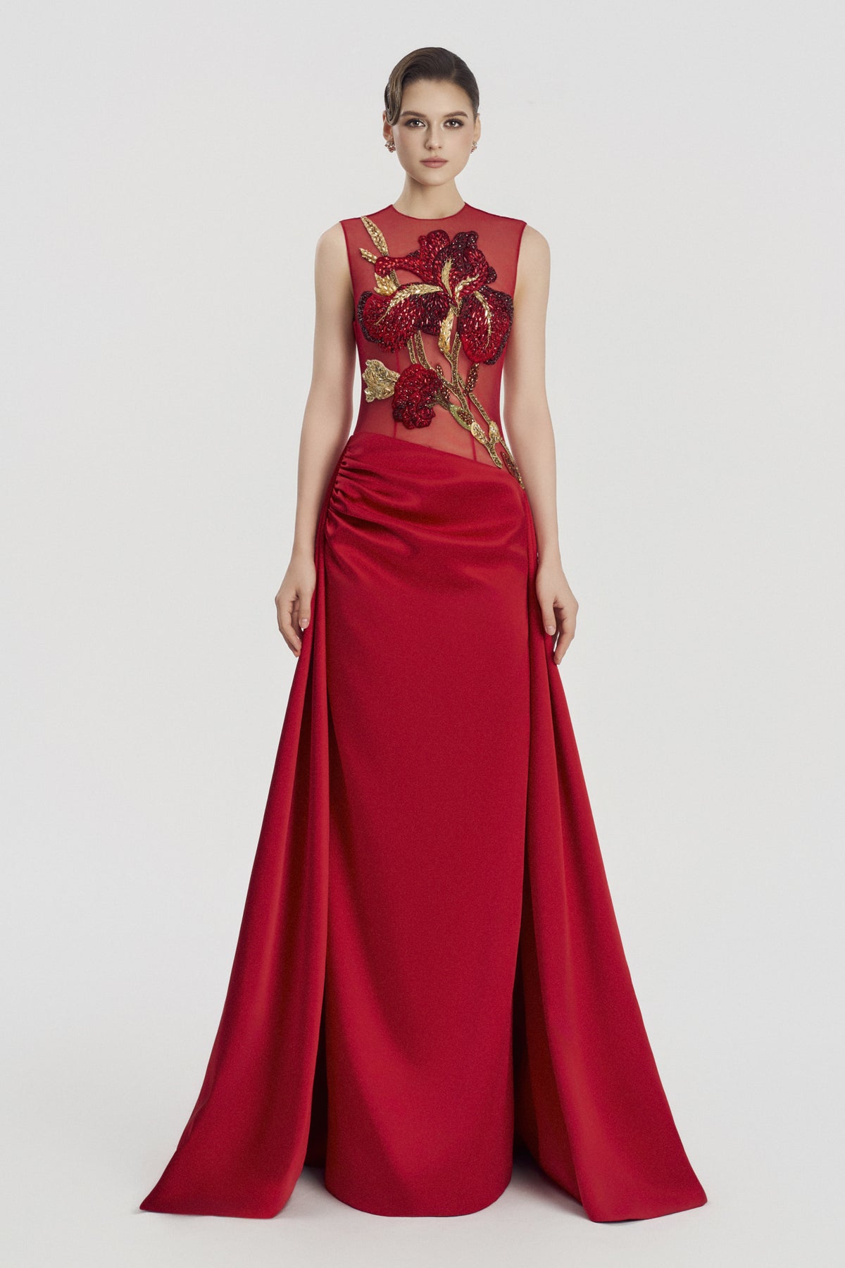 Florentine Applique Maxi Dress - MEAN BLVD