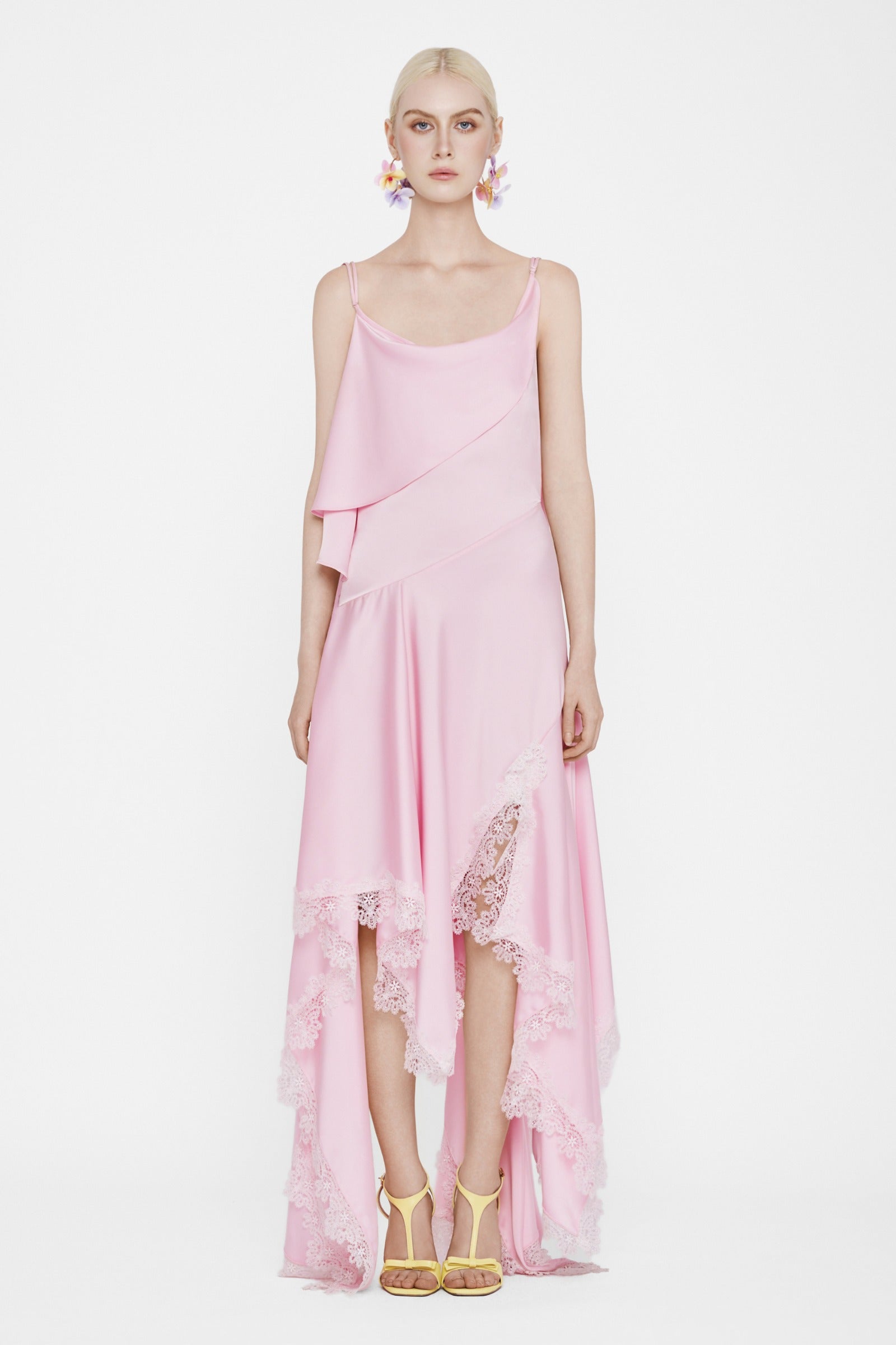 Florentine Asymmetric Maxi Dress - MEAN BLVD