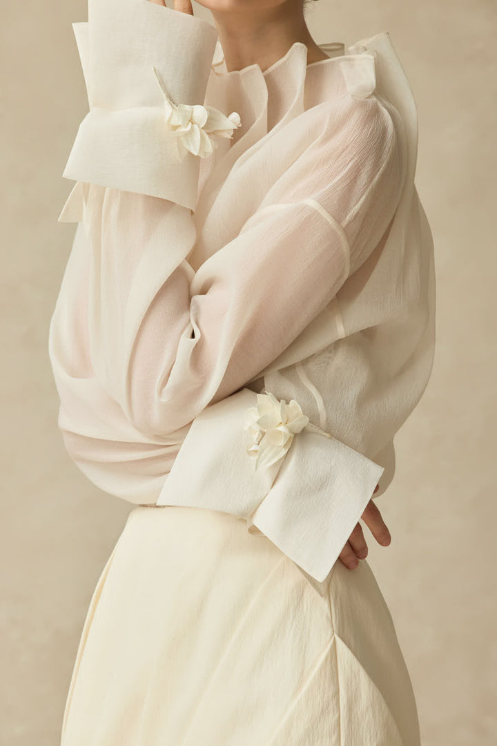 Freya A-line Draped Skirt - MEAN BLVD