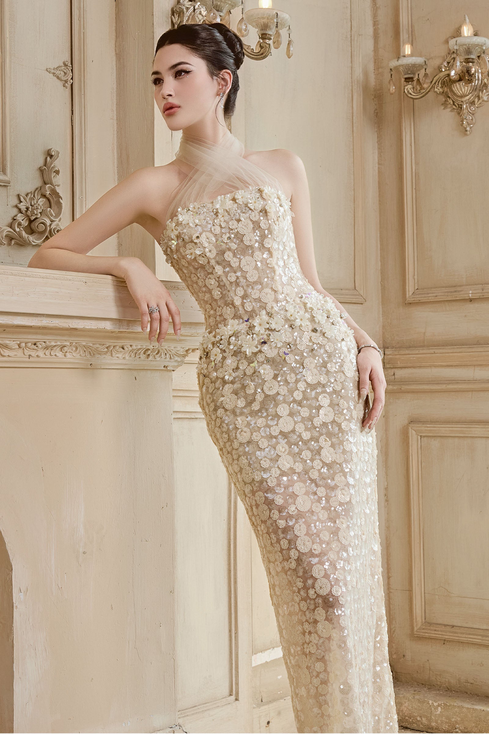 Serelune Sequin Maxi Dress