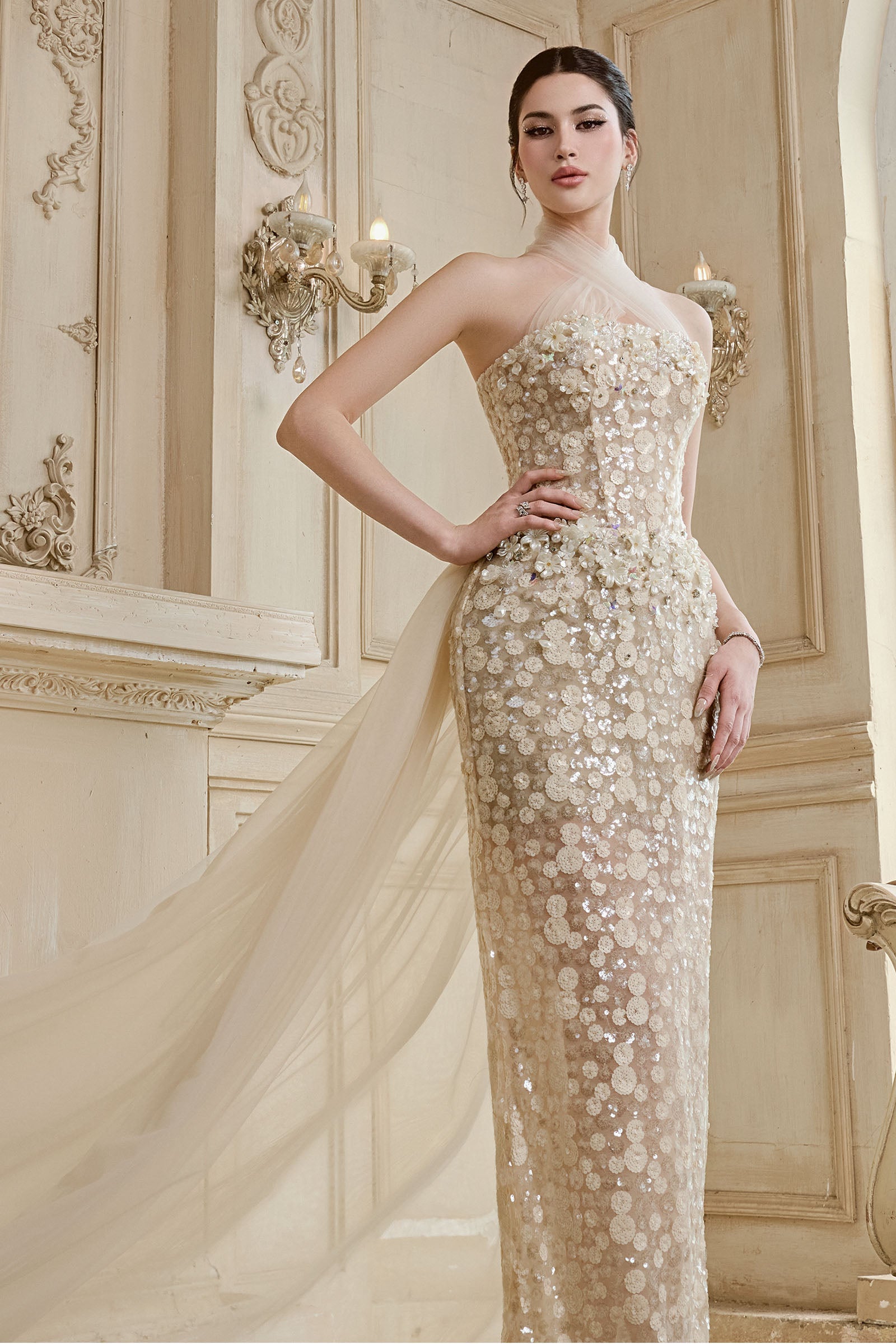 Serelune Sequin Maxi Dress