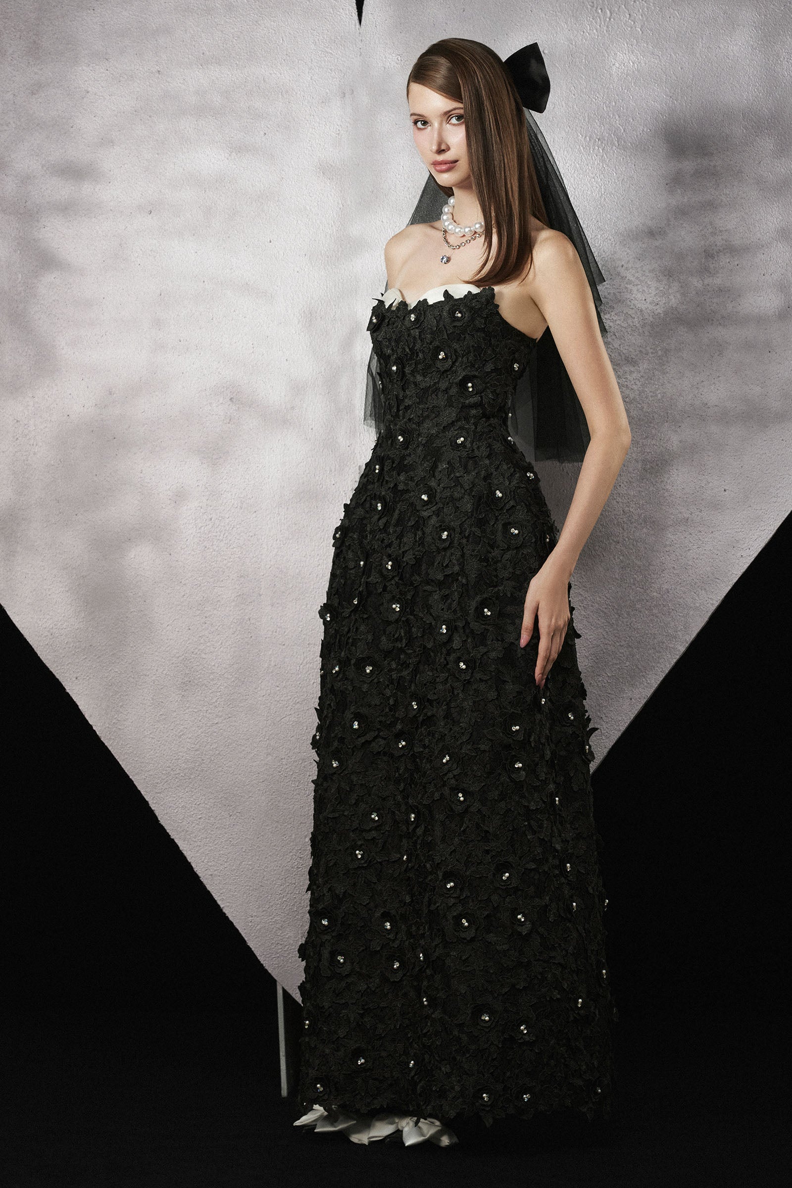 Helena Sweetheart Maxi Dress