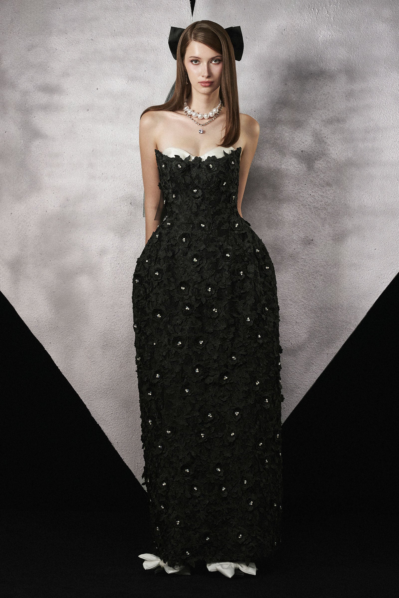 Helena Sweetheart Maxi Dress