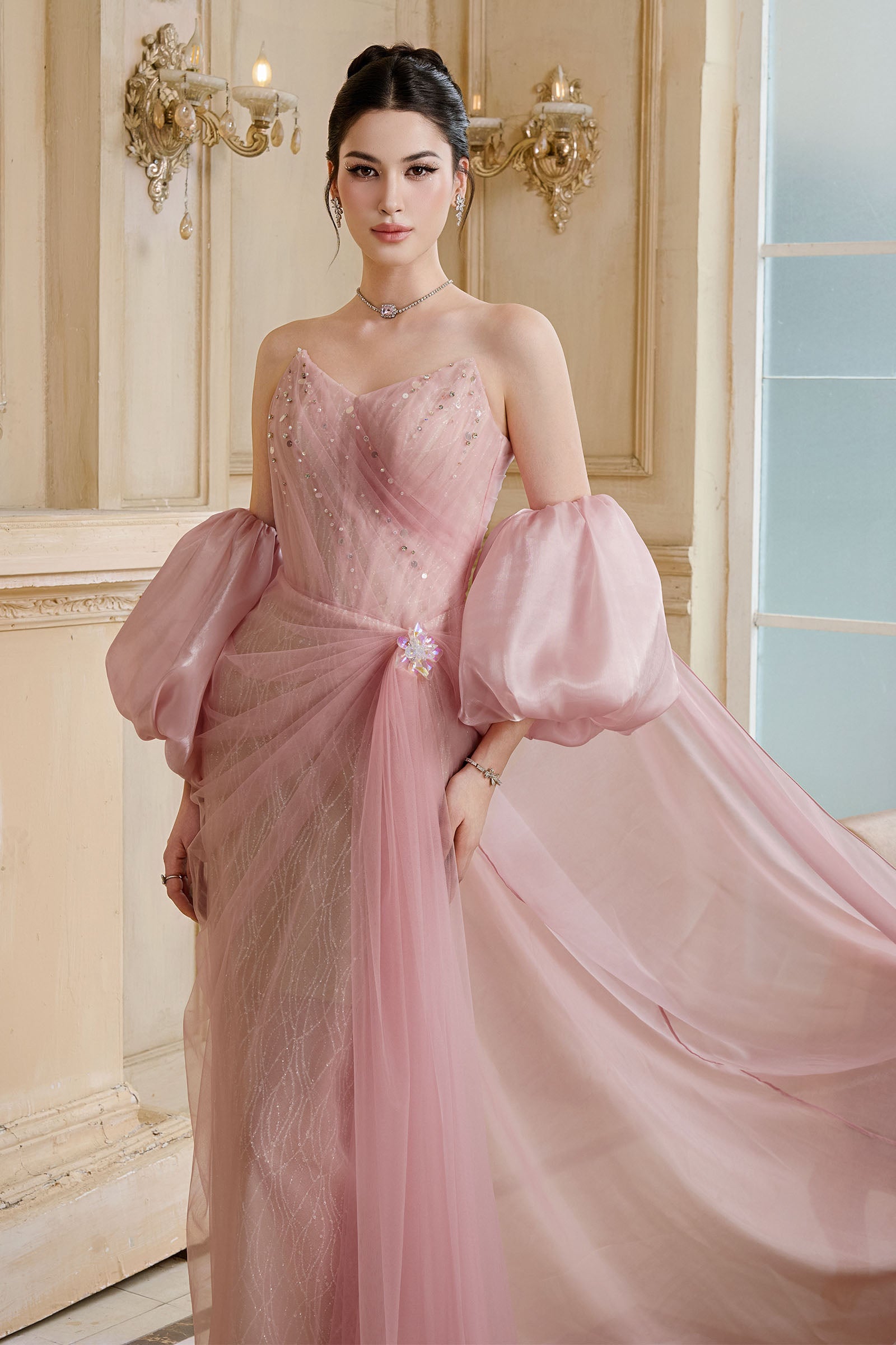 Paléa Sweetheart Maxi Dress