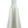 Birdie Fit and Flare Stone Organza Maxi Dress