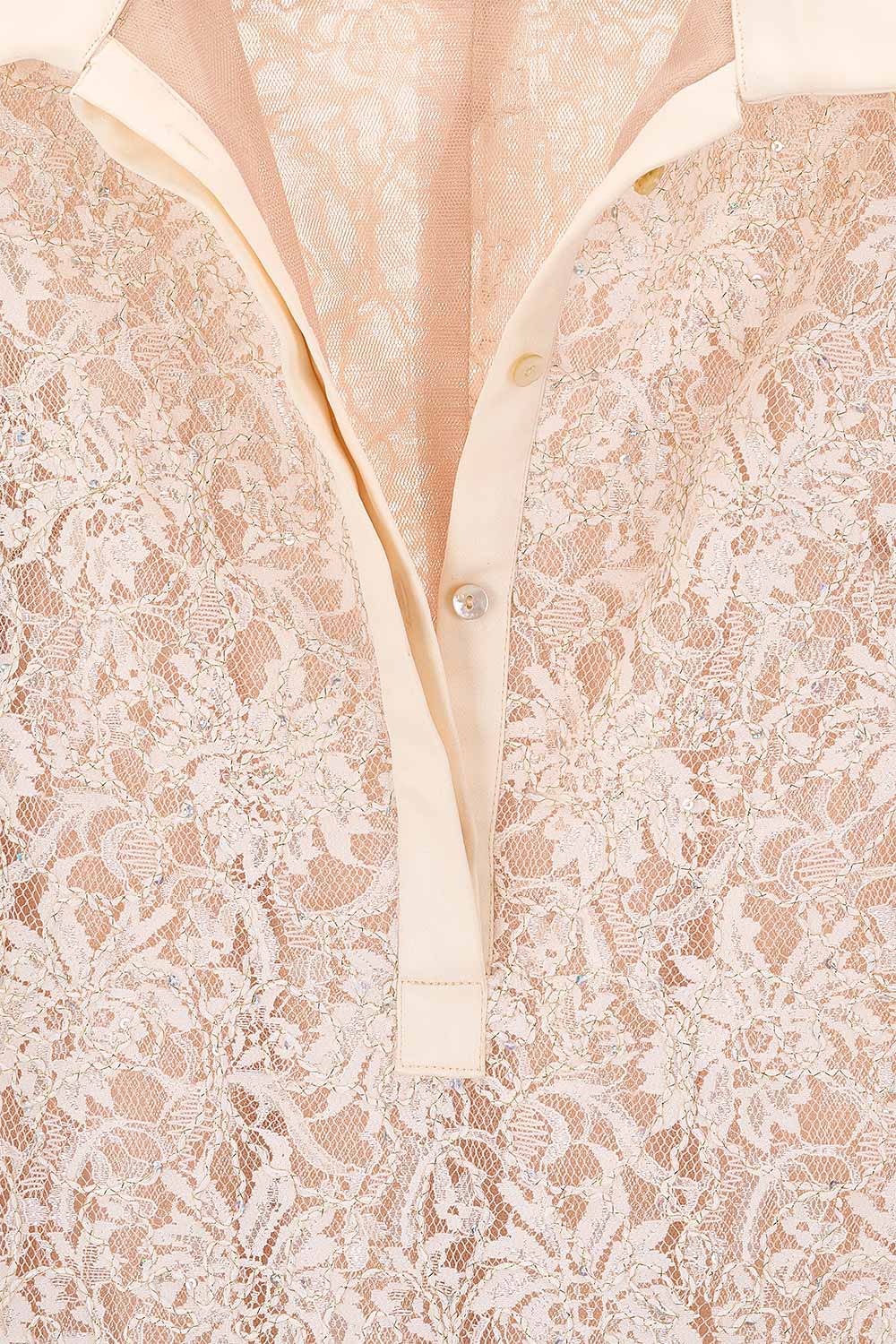 Callie Sheath Poet Sleeved Lace Maxi Dress