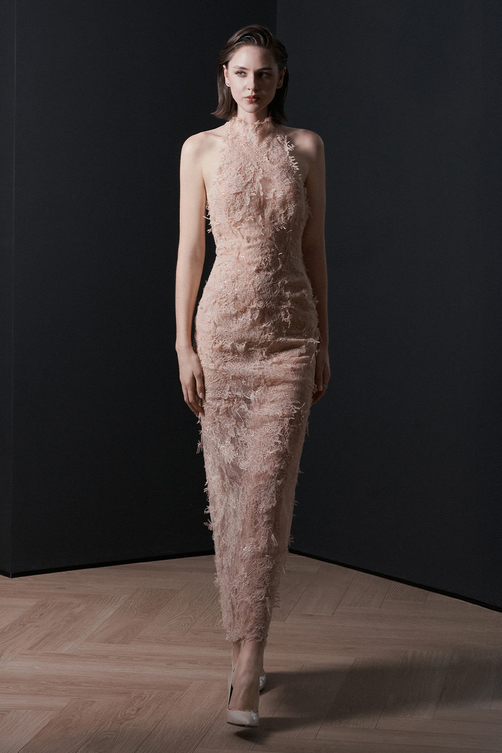 Genoa Halter Midi Dress - MEAN BLVD