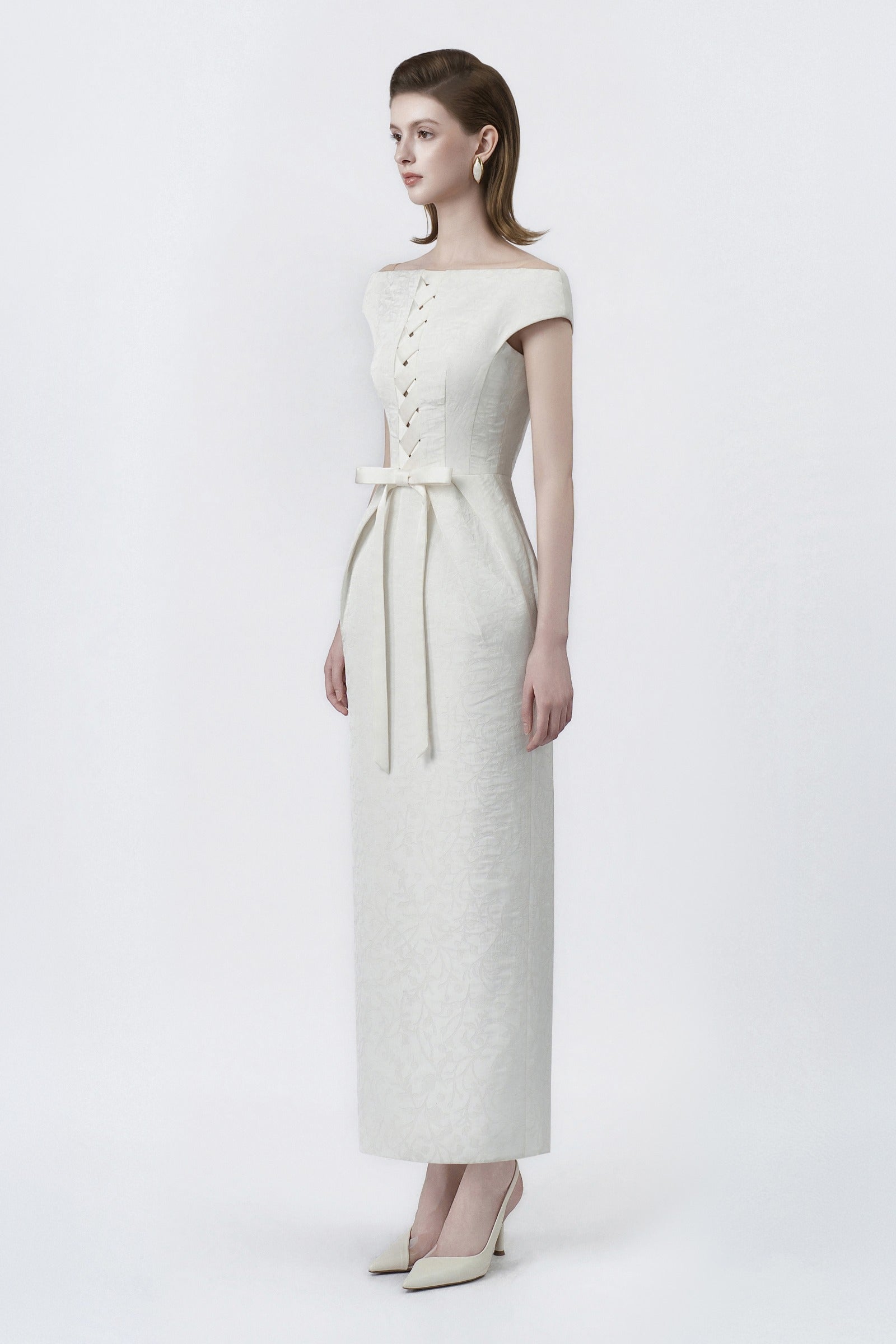 Gertrude Off-Shoulder Maxi Dress