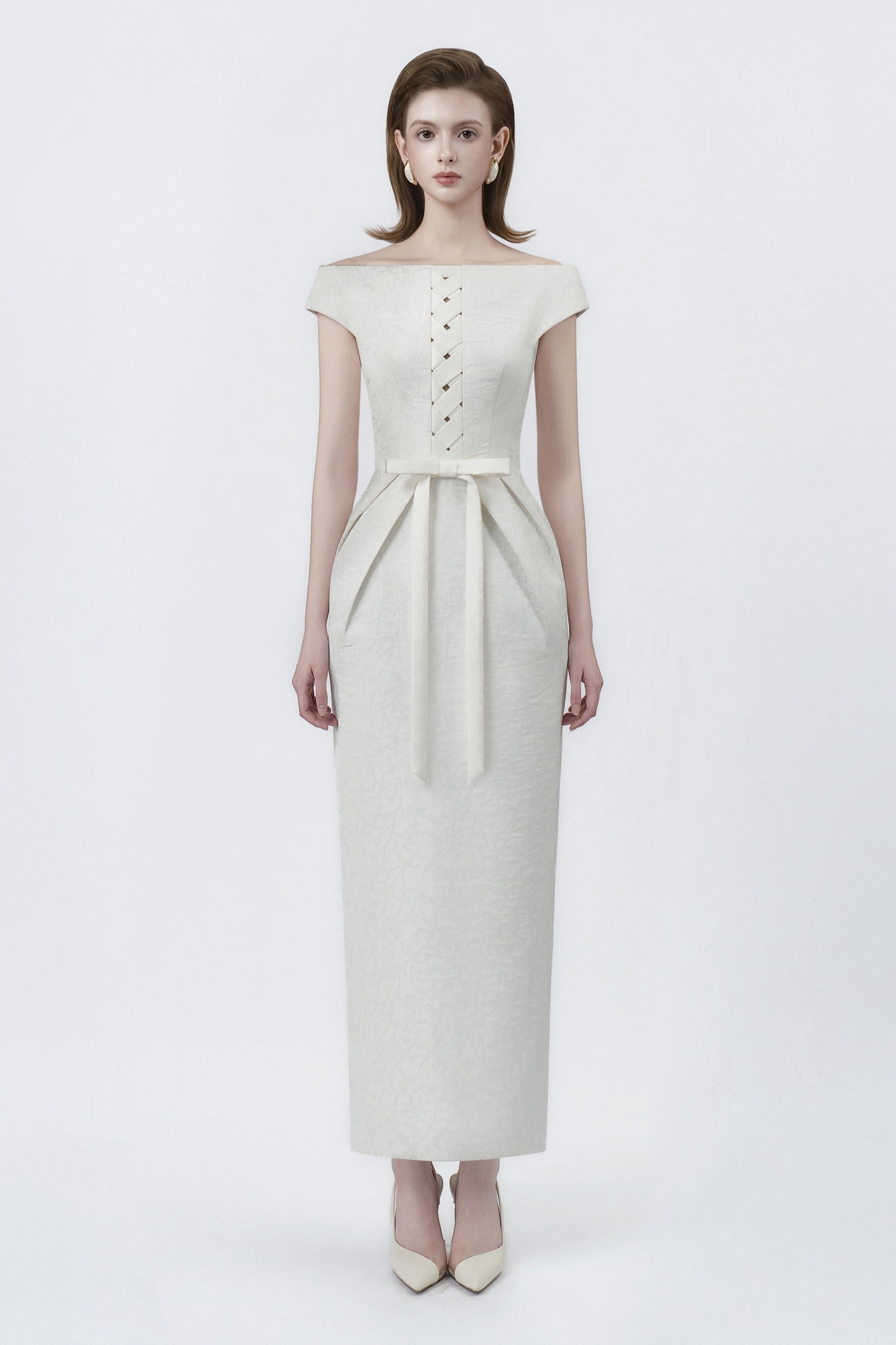 Gertrude Off-Shoulder Maxi Dress