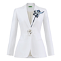 Gesso Applique Blazer - MEAN BLVD