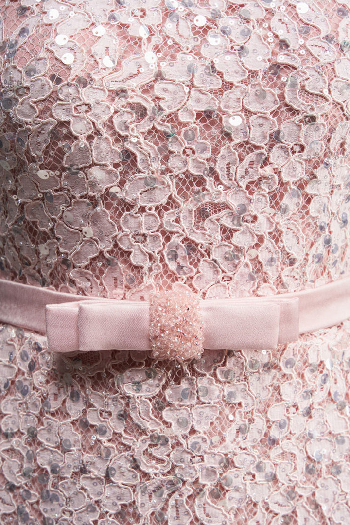 Gianna Short sleeves Lace Mini Dress - MEAN BLVD