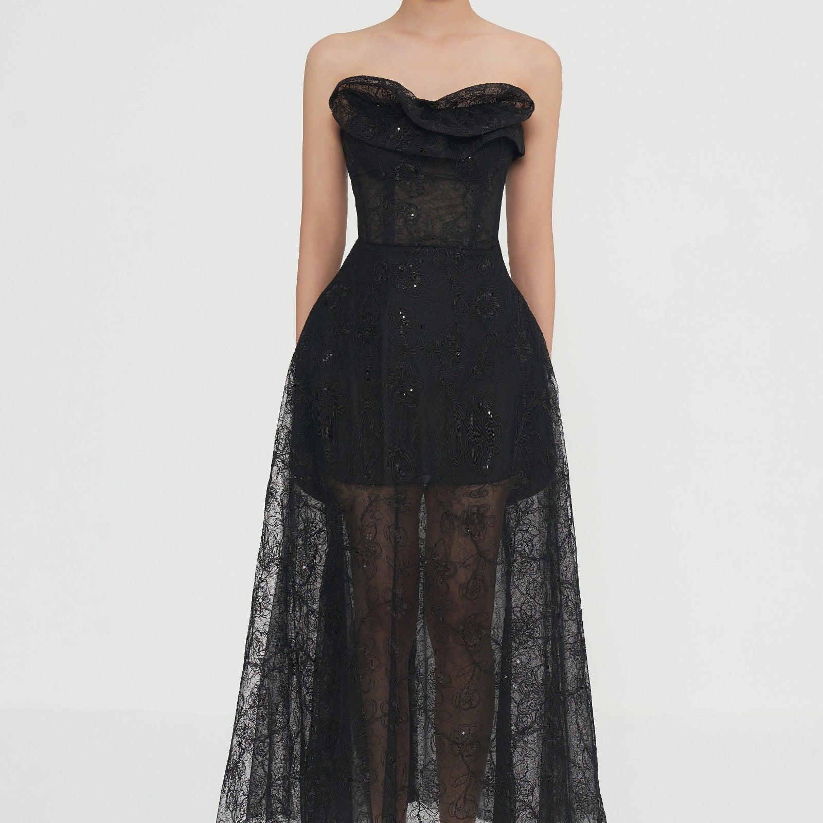 Gina Draped Midi Dress - MEAN BLVD