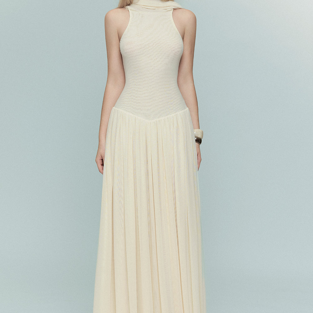 Gloria High Neck Maxi Dress - MEAN BLVD