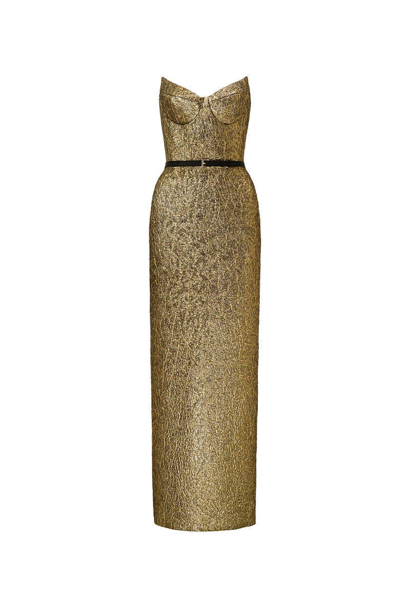 Seline Sweetheart Maxi Dress