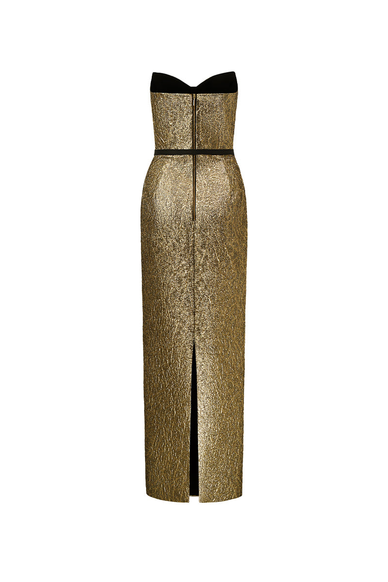 Seline Sweetheart Maxi Dress