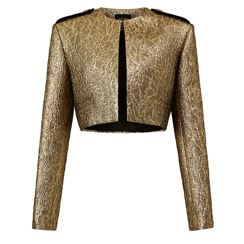 Kaelis Round Neck Jacket
