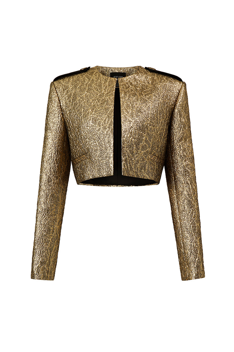 Kaelis Round Neck Jacket