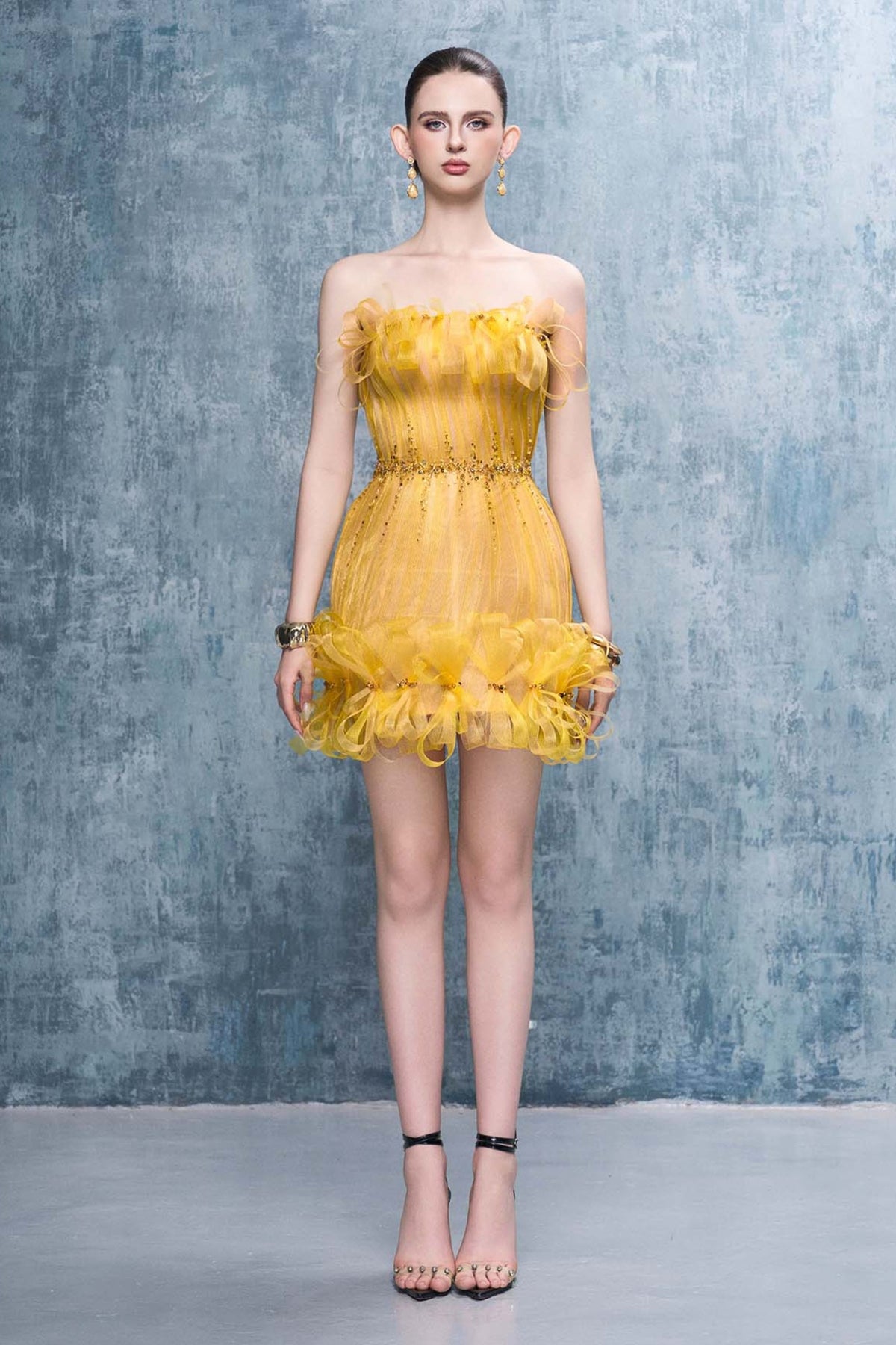 Goldie Ribbon Mini Dress - MEAN BLVD