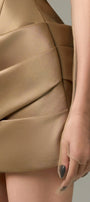 Gorgeous Mini Dress With Straps Stone Accent And Detachable Bows 4